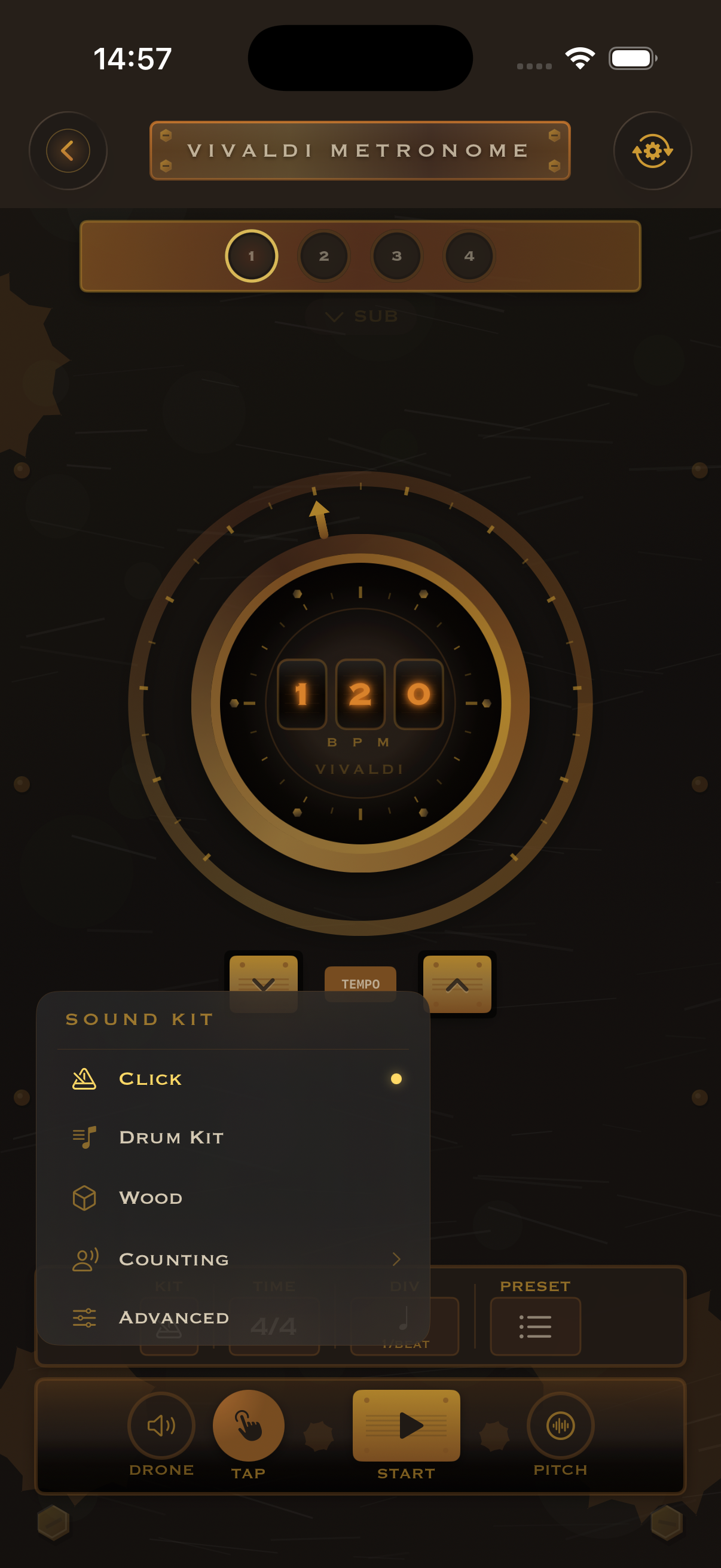 Open Sound Kit selector